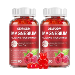 OEM/ODM Magnesium Gummies Organic Calcium Magnesium Zinc Gummies