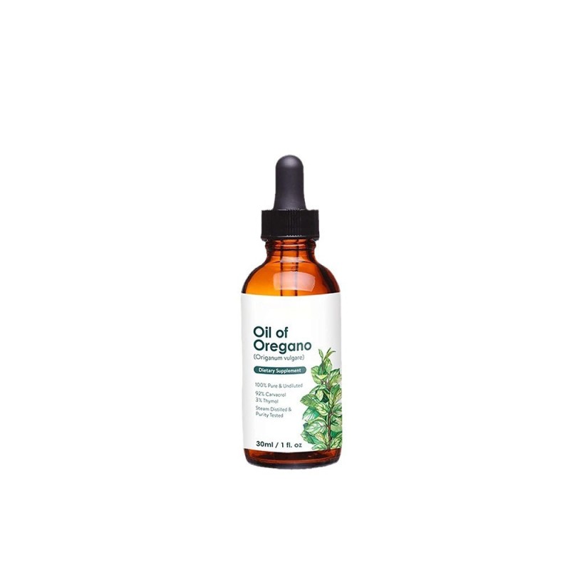 Wholesale OEM Vegan Herbal Supplement Oil of Oregano Liquid Drops for Immune Support & Digestion Health