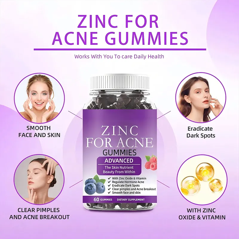 Wholesale Price Zinc Gummies Zinc 50mg Food Supplement Tablets Zinc Tablets