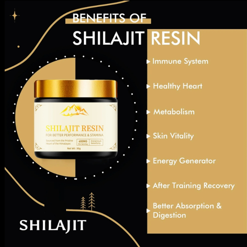 Customized Gold Shilajit Resin Organic Pure Himalayan Shilajit Extract Powder Bulk Naturel Gummies Sticks for Adults