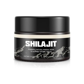 OEM/ODM Supplements Natural Organic Pure Himalayan Shilajit Soft Resin With Minerals Fulvic Acid Magnesium Zinc