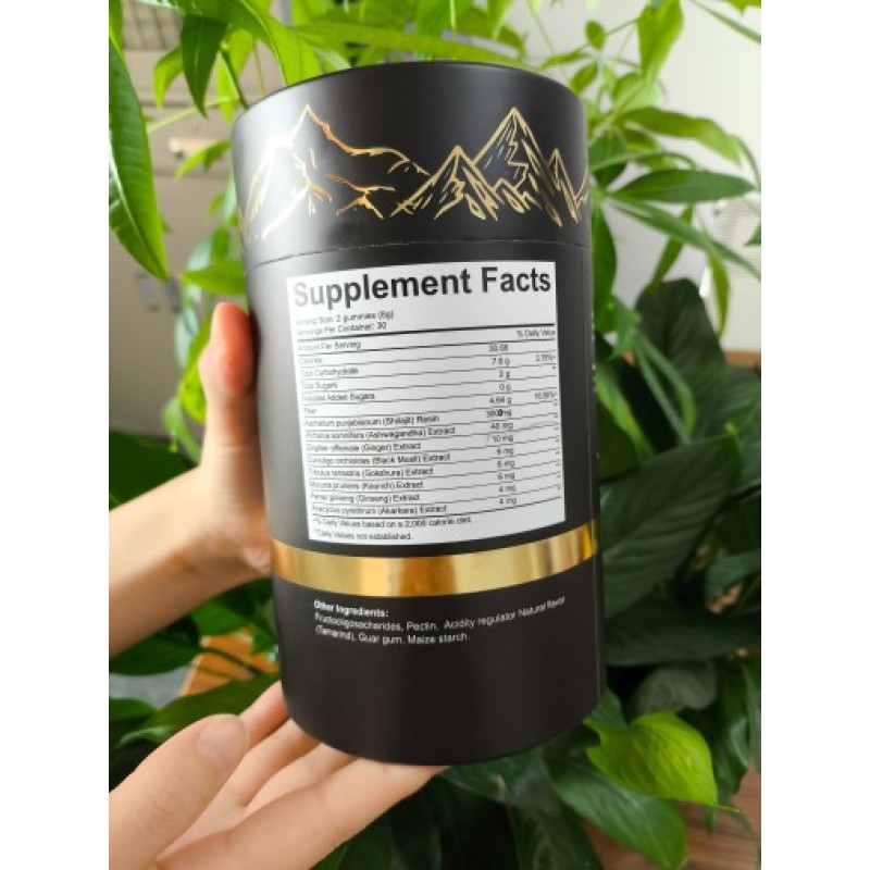 Wholesale Private Label OEM Shilajit Energy Pure Organic Food Grade Himalayan Shilajit Honey Sticks Fulvic Acid