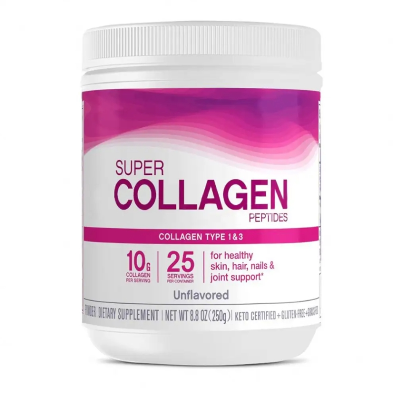 OEM ODM Private Label Marine Collagen Powder Peptides Keto Biotin Vitamin C Melatonin Skin Whitening