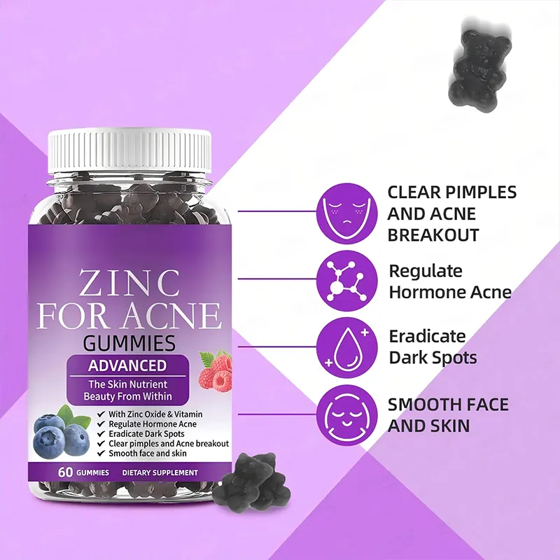 Wholesale Price Zinc Gummies Zinc 50mg Food Supplement Tablets Zinc Tablets