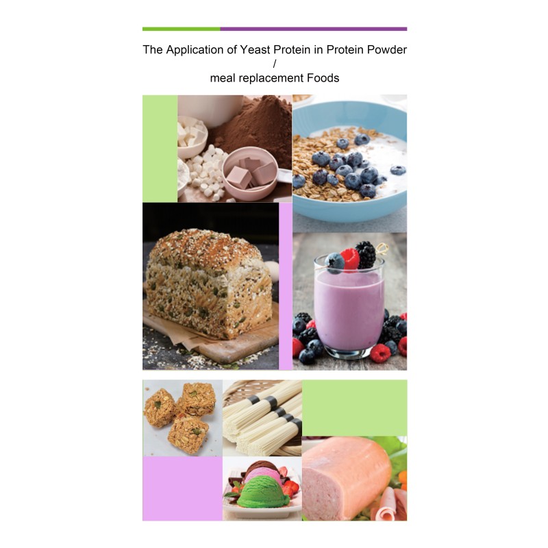 Food Grade Yeast Protein Isolate Supplement for Nutrition Baking Snacks Meat Grade Thickener Ingredients