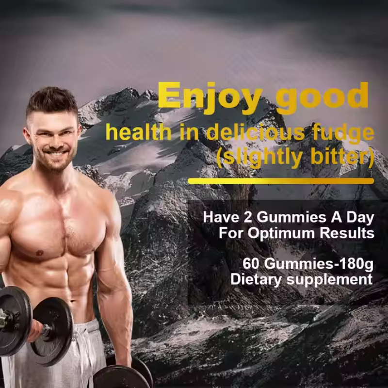 Wholesale Dietary Supplement Pure Himalayan Shilajit Gummies Organic Ashwagandha for Men Women