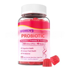 Hot Selling Probiotic Supplement Gummies Vaginal Probiotics Gummy for Womens Probiotic Gummies