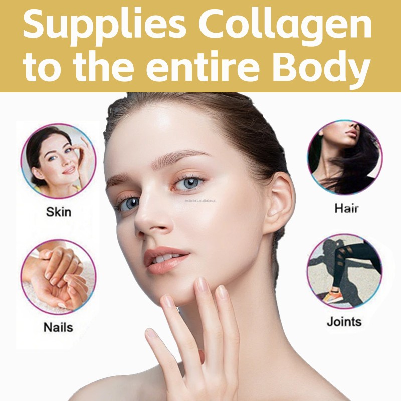 Wholesale Collagen Capsules Skin Whitening Health with Vitamin C Hyaluronic Acid for Skin Brightening Supplement