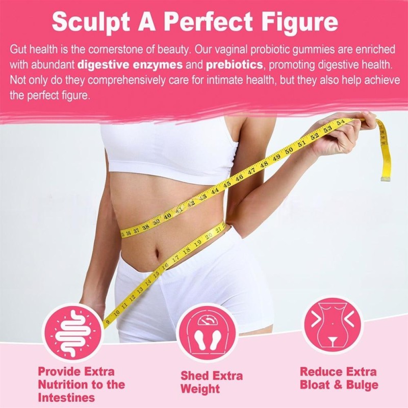 Hot Selling Probiotic Supplement Gummies Vaginal Probiotics Gummy for Womens Probiotic Gummies