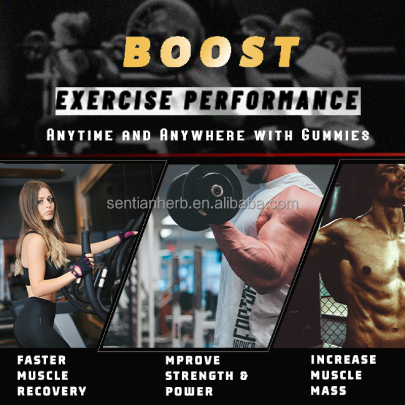 OEM Creatine Monohydrate Gummies Pre Workout Supplement Creatine Gummy for Adult Muscle Strength Energy Support Women