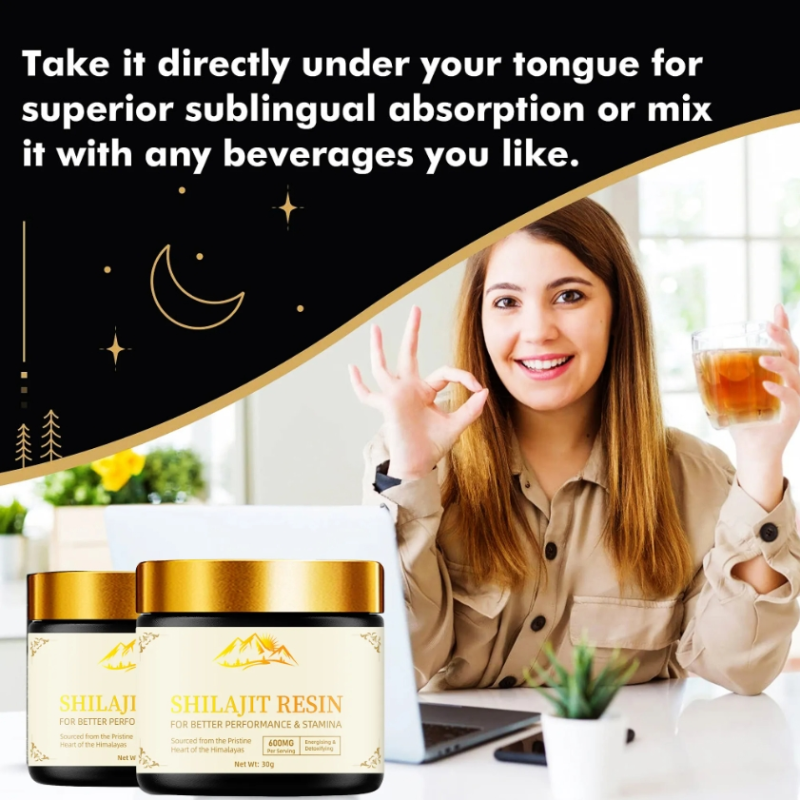 Customized Gold Shilajit Resin Organic Pure Himalayan Shilajit Extract Powder Bulk Naturel Gummies Sticks for Adults