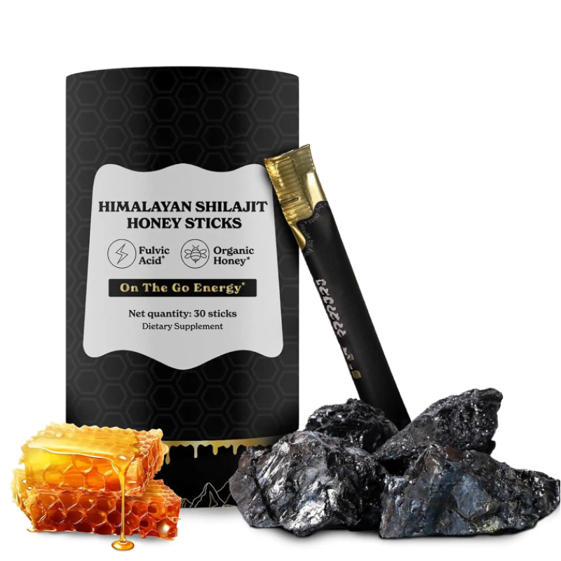 Himalayan Shilajit Honey Sticks Energy Boosting Gummy Candy with Tastier Shilajit-Honey-Sticks