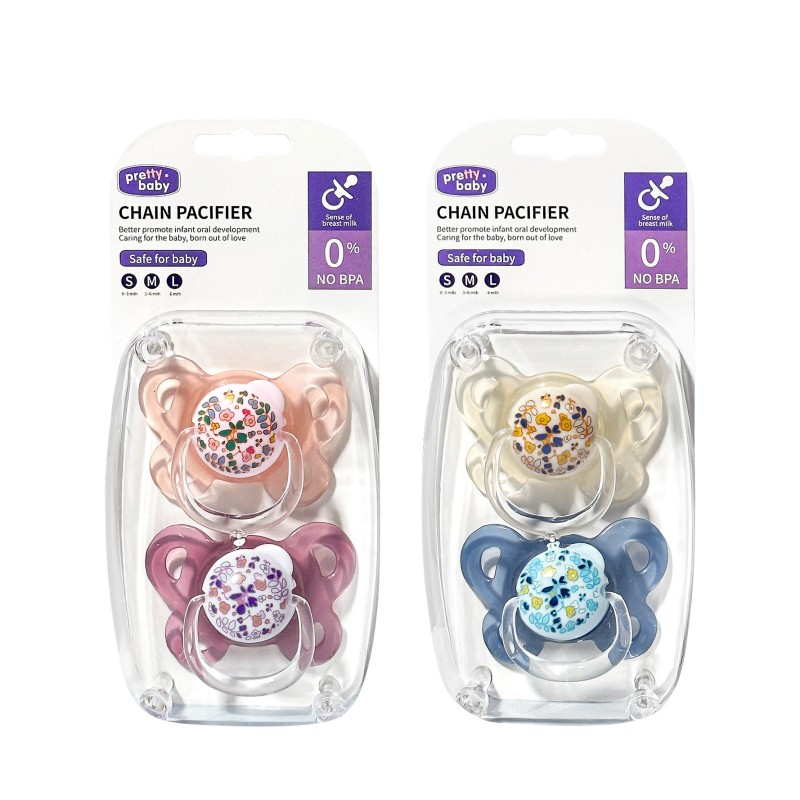 Baby Pacifier Supplier - Flat Nipple Ultra Soft Silicone Newborn