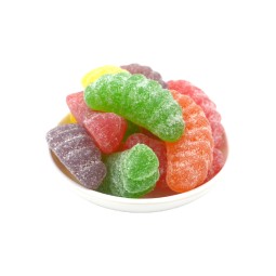 Sour Gummy Worms Factory - Extra Jelly OEM Fruity Cartoon Stick