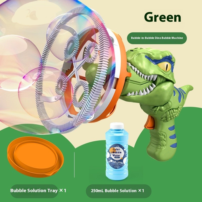 Dinosaur Bubble Machine Factory - Handheld Automatic Big Bubble Blower