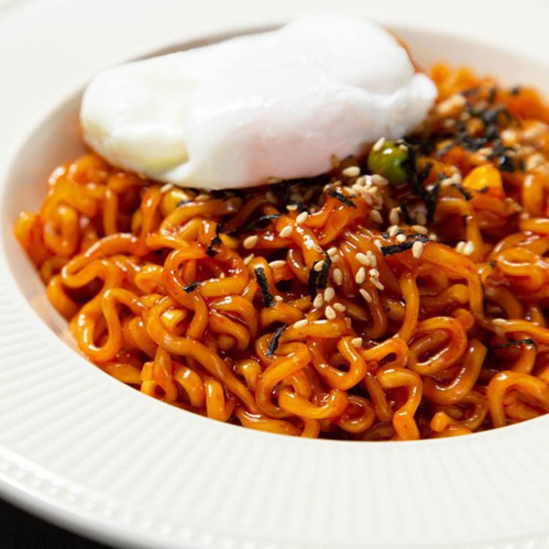 Buldak Noodles Factory - Carbo Korean Instant Buckwheat 130g Box