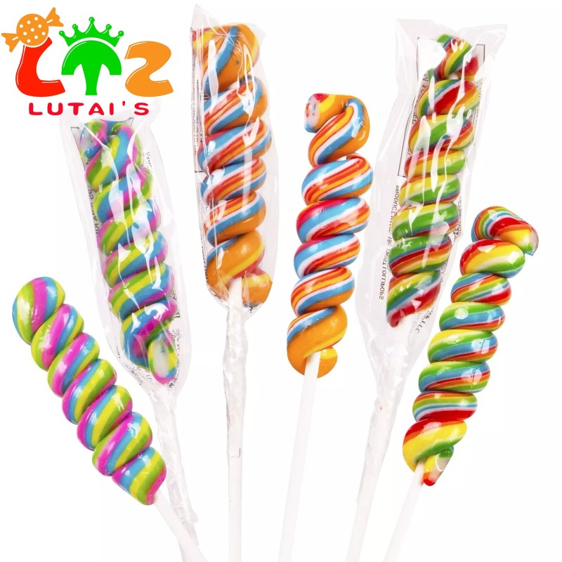 Twist Lollipops Supplier - 12g Mixed Fruit Individually Wrapped
