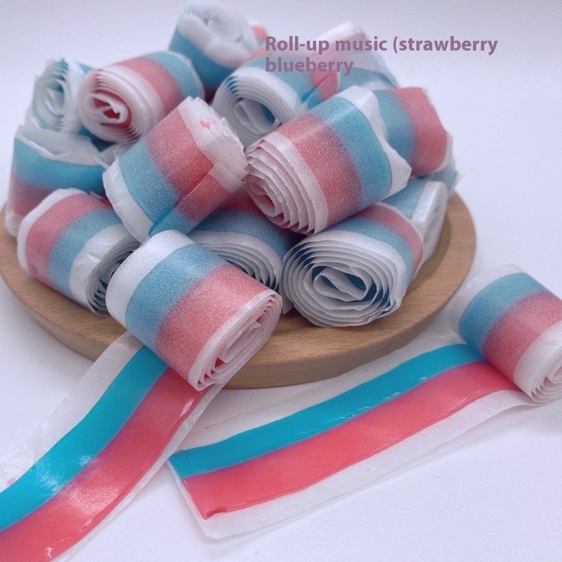 Fruit Roll Supplier - In Stock Rainbow Roll Vitamin C Hard