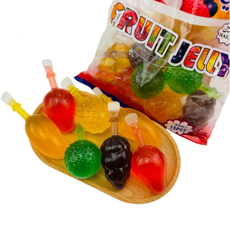 Cartoon Jelly Supplier - Children Fruit Shaped Gift Bag