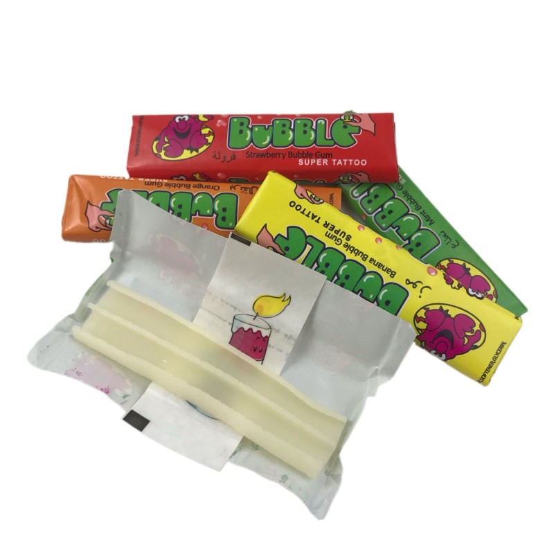 Bubble Gum Factory - 80s Nostalgia Canned Tattoo Mixed