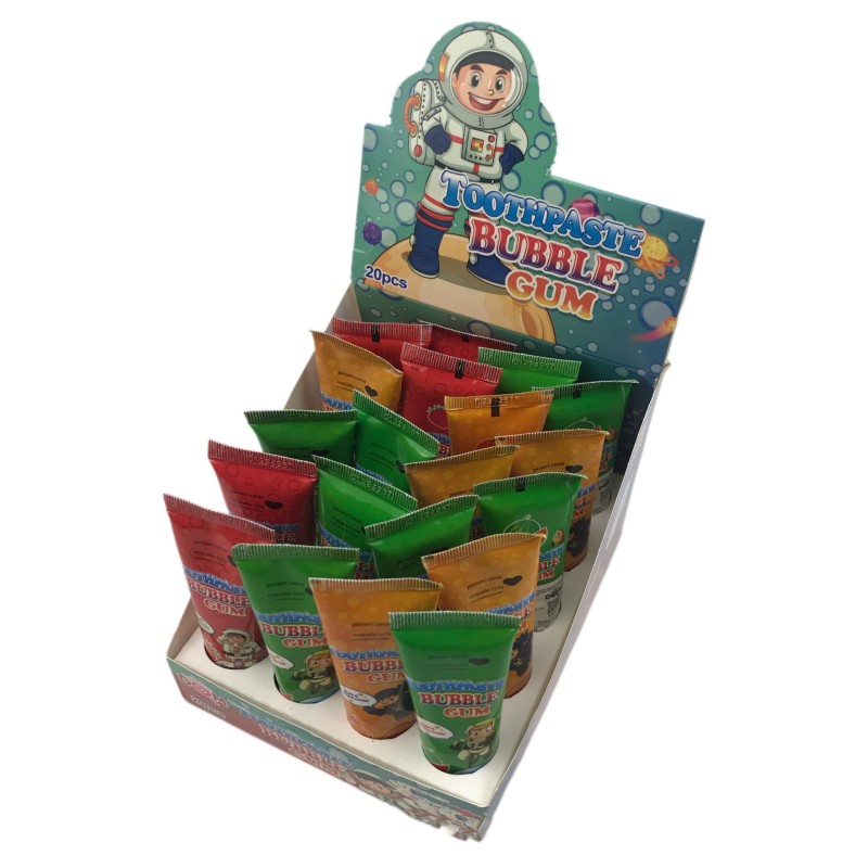 Liquid Bubble Gum Factory - Toothpaste Tube Box Jelly Candy
