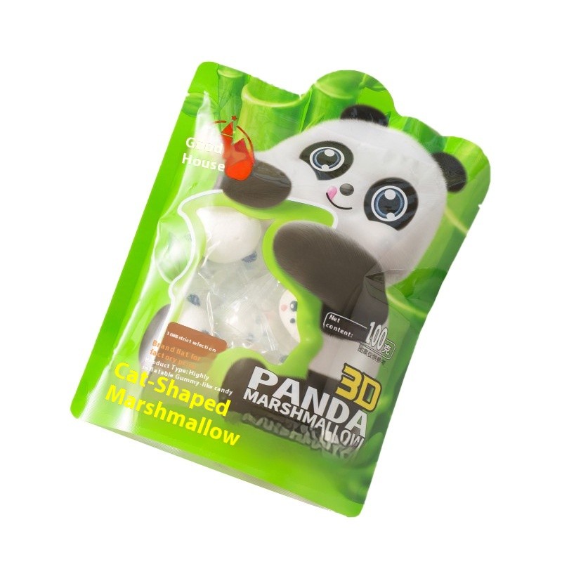 Cotton Candy Factory - Haolaiwu 3D Panda Head Fruity Sweet
