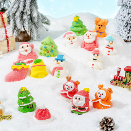 Marshmallow Manufacturer - 3D Reindeer Hard Coated Hat Cake