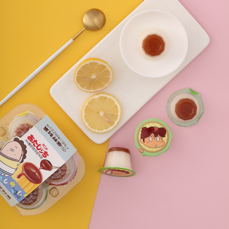 Double Layer Jelly Supplier - Fujino Made Mango Strawberry Yogurt