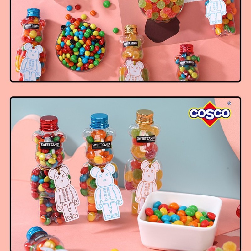 Chocolate Bear Bottle Supplier - Color Coated Kids Parties Gift