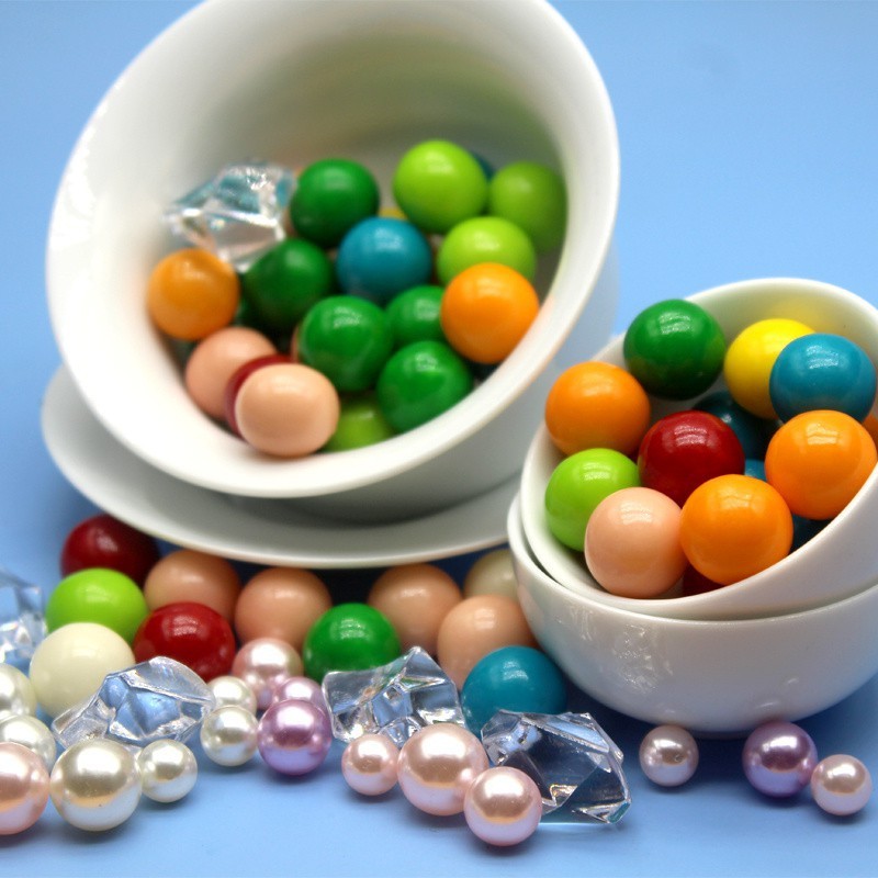 Spherical Bubble Gum Supplier - Small Multi Flavor Nostalgic Color