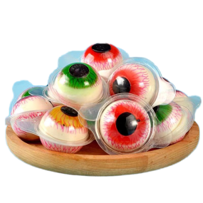 Eyeball Gummy Candy Supplier - 3D Sour Halal Jelly Chew Custom