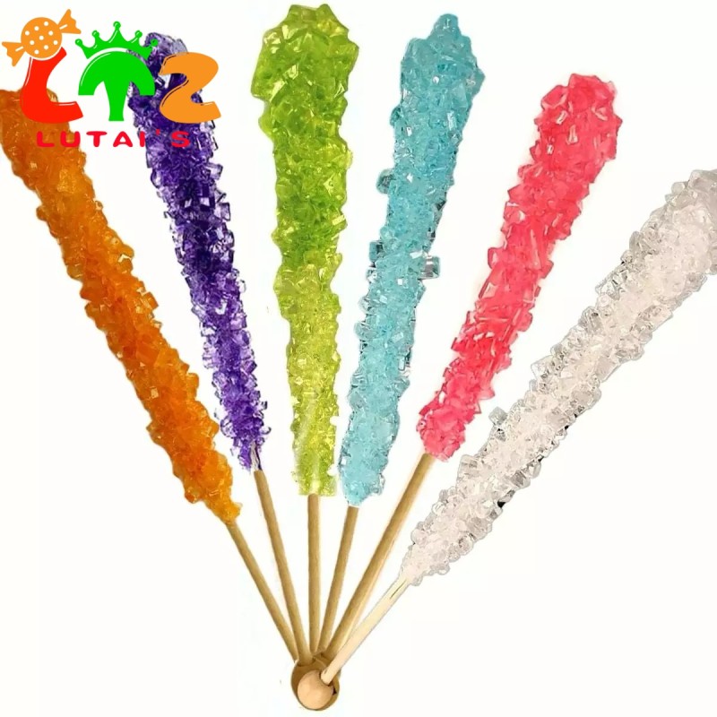 Multicolour Rock Candy Supplier - Premium Hard Texture Lollipops