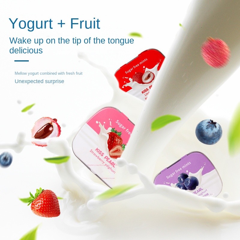 Sugar Free Mints Supplier - Kiss Pearl Fresh Breath Fruity