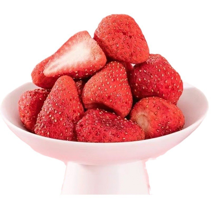 Freeze Dried Fruit Factory - Organic Green Dry Peach Strawberry Mango