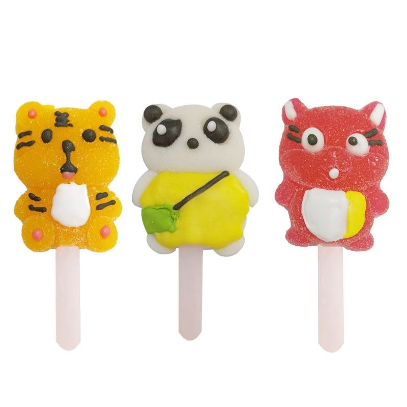 Cartoon Gummy Candy Supplier - Zoo Shaped Tiger Bear Rabbit