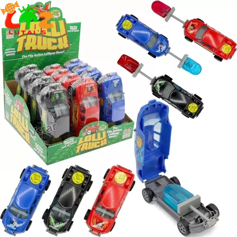 Robot Lollipop Supplier - Flash Four Fruit Flavors Halal Coating