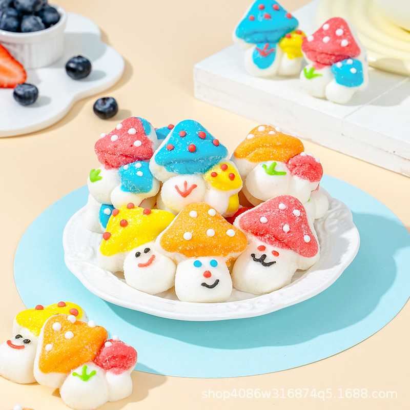 Cartoon Marshmallow Factory - Hot Selling Fruity Mushroom Ocean