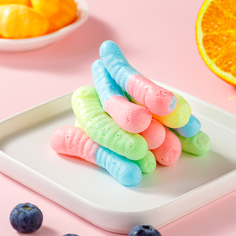 Frozen Dry Candy Factory - Hala 1kg Sour Sweet Various Shaped