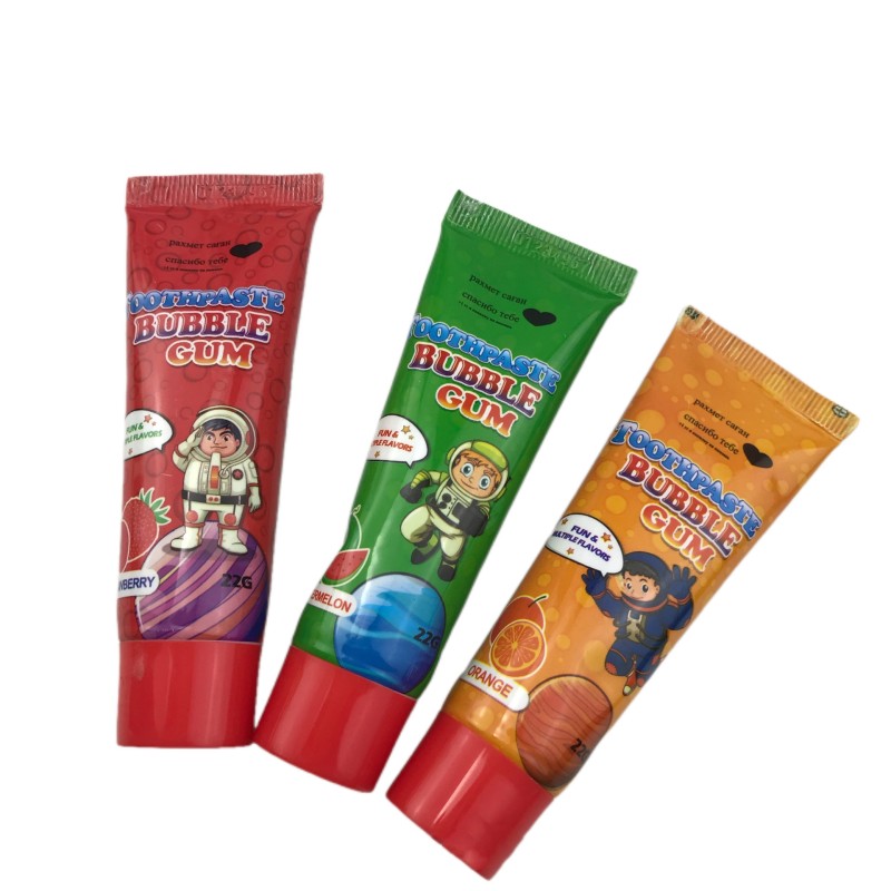 Liquid Bubble Gum Factory - Toothpaste Tube Box Jelly Candy
