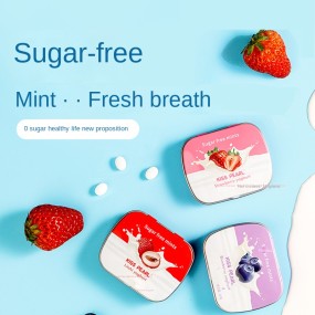 Sugar Free Mints Supplier - Kiss Pearl Fresh Breath Fruity