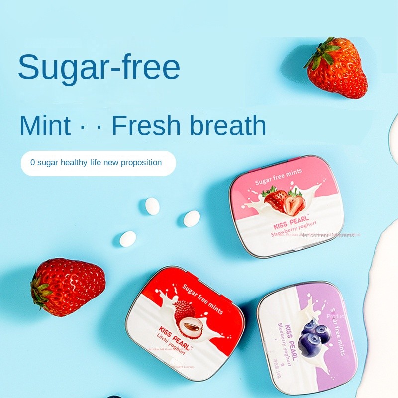 Sugar Free Mints Supplier - Kiss Pearl Fresh Breath Fruity