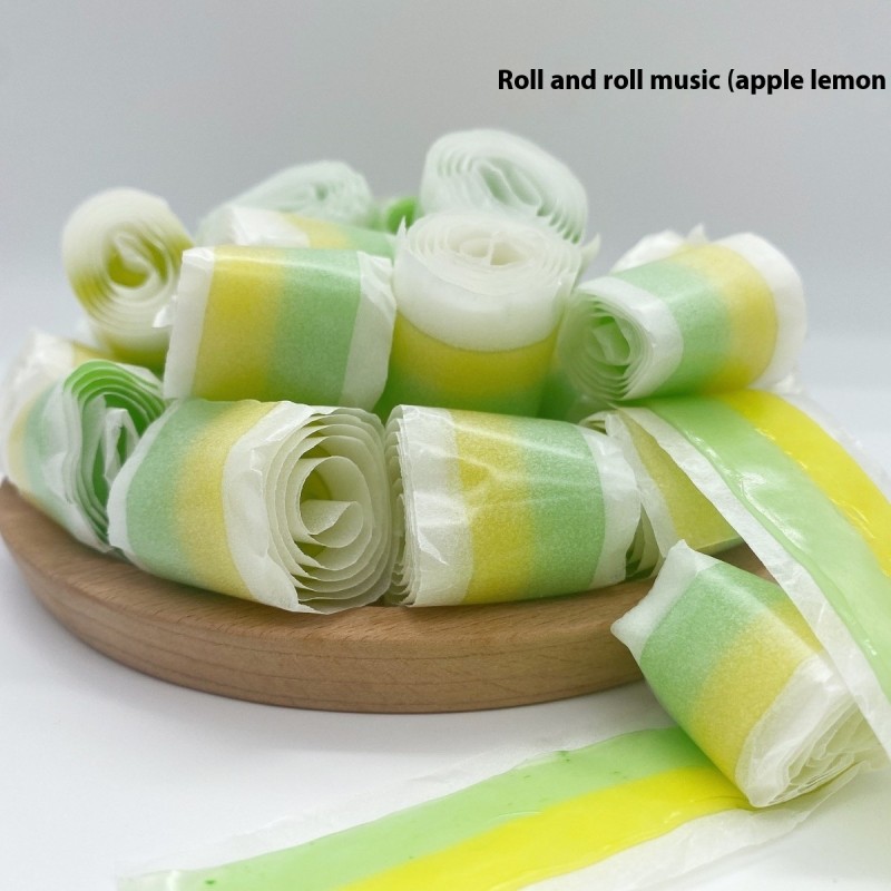 Fruit Roll Supplier - In Stock Rainbow Roll Vitamin C Hard