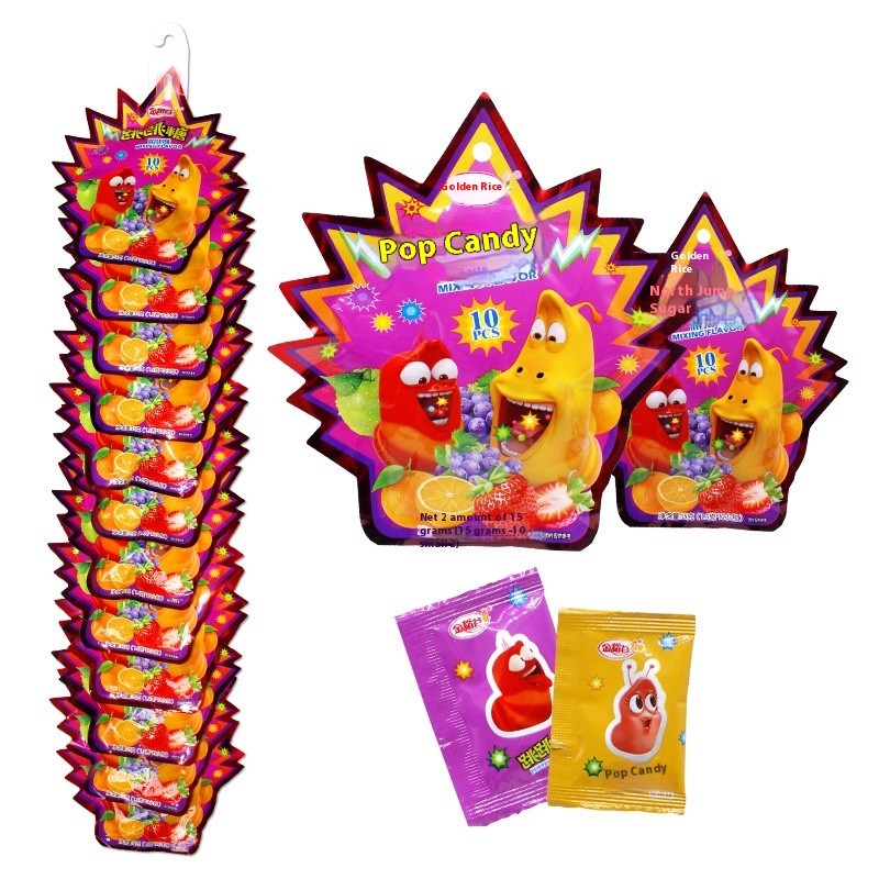 Pop Candy Factory - Halal 10g Explosion Fun Hard Lollipops