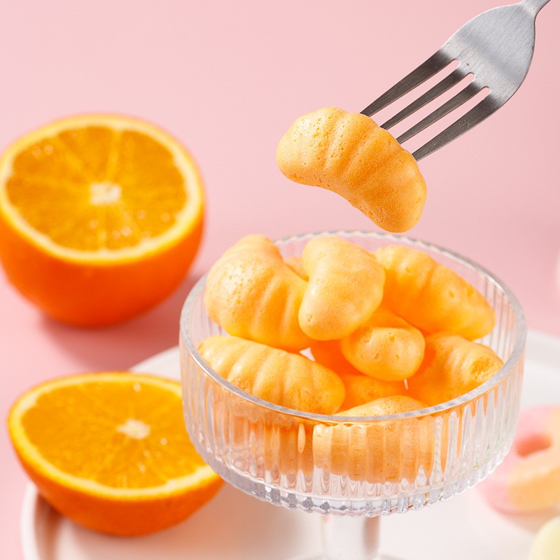 FD Gummy Ball Supplier - HALAL Rainbow Fruit Crispy Various