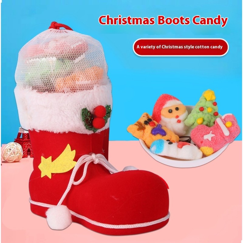 Cotton Candy Supplier - Classic 80g Christmas Gummy Bulk