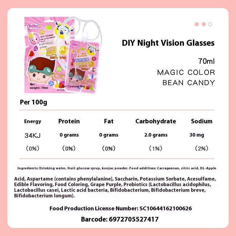 Probiotics Pops Manufacturer - DIY Night Vision Goggle Squeeze