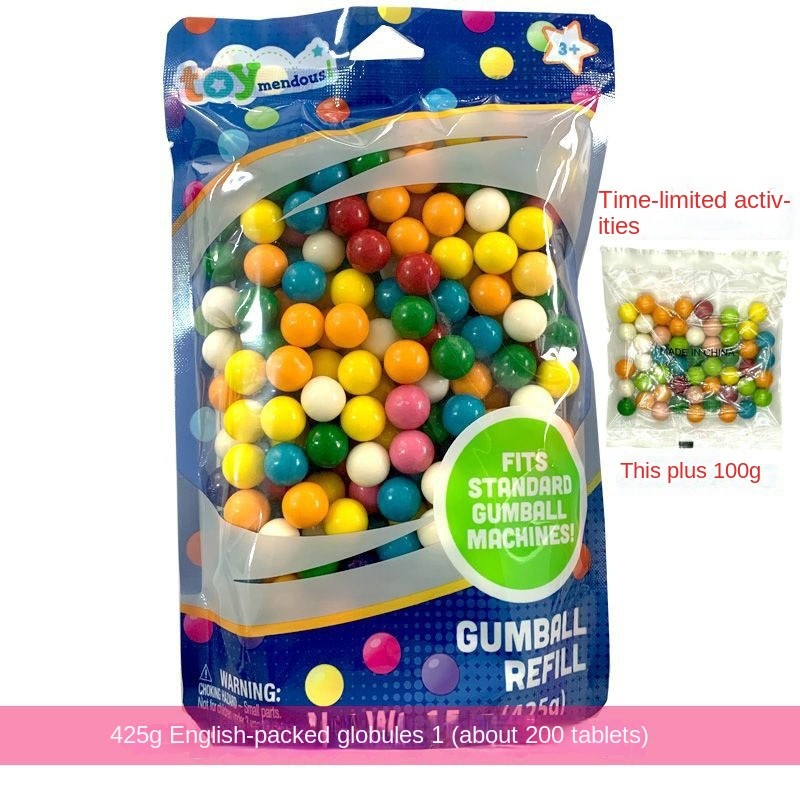 Spherical Bubble Gum Supplier - Small Multi Flavor Nostalgic Color