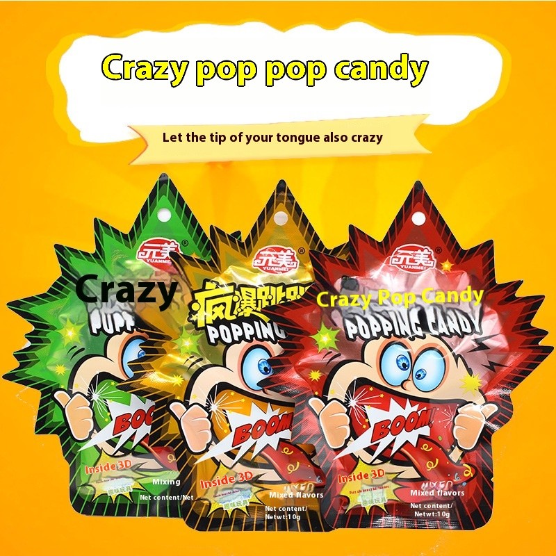 Pop Candy Factory - Halal 10g Explosion Fun Hard Lollipops