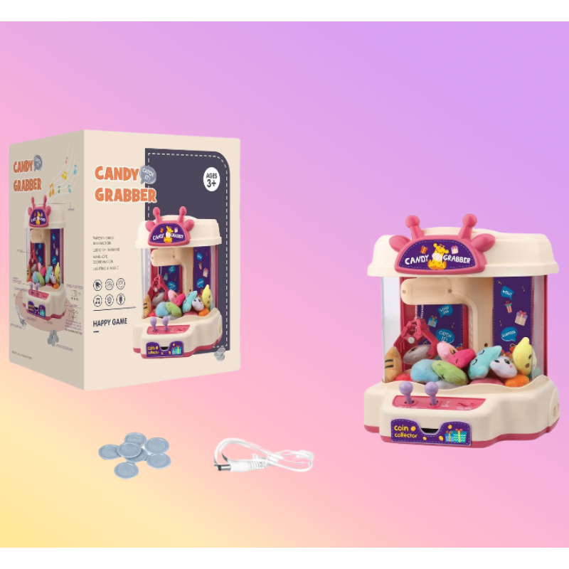 Classic Claw Machine Supplier - Cute Electronic Candy Grabber Set