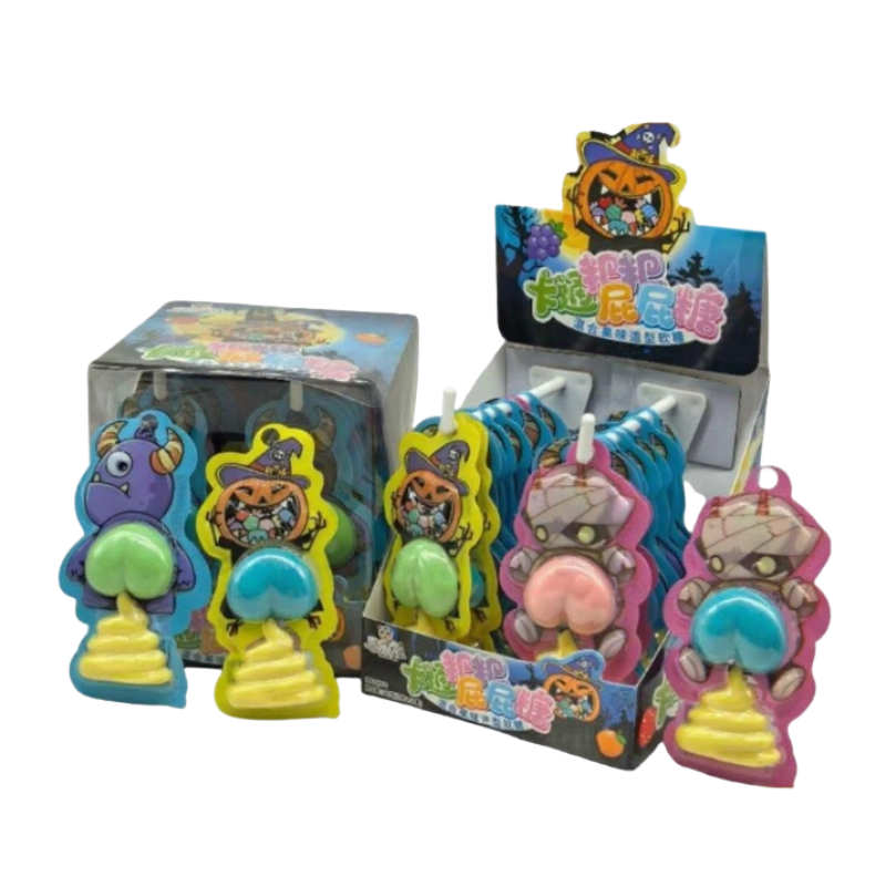 Halloween Gummy Factory - Cartoon Butt Shape Jelly Soft Candy